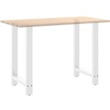  Noge stolića za kavu 2 kom bijele 60x(90-91) cm čelik | shoptok.hr