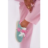 Boto Low Women's Sports Shoes In Leopard Mint Pink Zelevelis | ePonuda.com