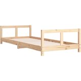  Otroški posteljni okvir 80x200 cm trdna borovina, (20916886) | Shoptok.si