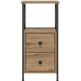  Noćni ormarić Artisan hrast 34x35,5x70 cm izrađeno drvo | Eponuda.com