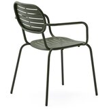 Kave Home Tamno zelena metalna vrtna stolica Brai – | shoptok.hr