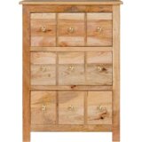 vidaXL Buffeti i komode Smeđa 55 x 35 x 75 cm Čvrsto drvo manga | shoptok.hr