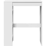 vidaXL Barski stol s držačima bijeli 90x40x103,5 cm konstruirano drvo | shoptok.hr