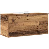  Kutija za spremanje s pohranom Staro drvo 100 x 42 x 46 cm | Eponuda.com