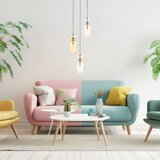  Visilica na sajli MOLLY 3xE14/40W/230V, prečnik 38 cm, šaren | Eponuda.com