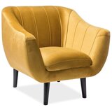  Fotelja ELITE 1 - baršun - žuta | shoptok.hr