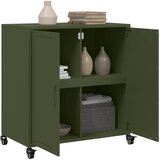  Komoda maslinastozeleni 68x39x72 cm čelična | shoptok.hr