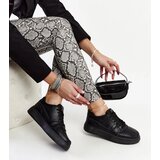Gemre Black platform sneakers Mentha Cene