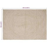  Tepih Prirodna i bijela 160 x 230 cm Juta | shoptok.hr