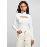 UC Ladies Women's turtleneck with long sleeves in white