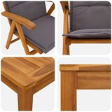  9-dijelni vrtni blagovaonski set 9 kom. Prirodna | shoptok.hr