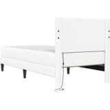  Okvir za krevet Bijela 90 x 200 cm Umjetna koža - Bijela 90 x 200 cm | shoptok.hr