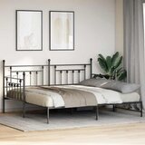 Krevet na kat Crna 107 x 203 cm Čelik | Eponuda.com