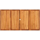  Vrtni stol sivi 180 x 90 x 75 cm od poliratana i drva bagrema | shoptok.hr