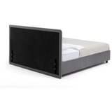 Bonami Selection Siva oblazinjena zakonska postelja s prostorom za shranjevanje z letvenim dnom 180x200 cm Myra Slim Line – | Shoptok.si