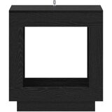  Bocni stol Crni Hrast 60 x 40 x 65 cm Konstrukcijsko drvo | shoptok.hr