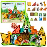 Magnetic Construction Blocks Wild Animals Jungle ZOO 27 pcs. Cijene