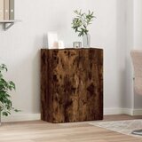 vidaXL Arhivska omara dimljeni hrast 60x32x77,5 cm inženirski les | Shoptok.si