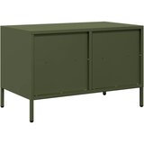 TV ormarić maslinastozeleni 68x39x43,5 cm hladno valjani čelik | shoptok.hr