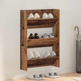  Ormar za cipele Staro drvo 60 x 18 x 90 cm Konstruirano drvo | shoptok.hr