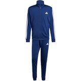 Adidas Športna trenirka temno modra / bela | Shoptok.si