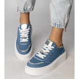Gemre Jeans sneakers decorated with glitter and rhinestones Felura | Shoptok.si