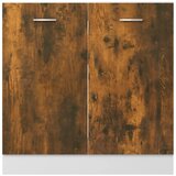 Ormarić za sudoper "Lyon" Dimljeni hrast 80x46x81,5 cm Konstruirano drvo | Eponuda.com