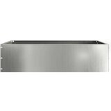 vidaXL Robovi trave srebrna 50 x 50 x 13 cm Cinkana jeklena | Shoptok.si