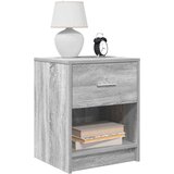  Noćni ormarići 2 kom s ladicama sivi Sonoma 40x34x50 cm | shoptok.hr