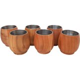  Male drvene šalice - set od 6 kom | shoptok.hr