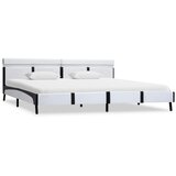  Okvir za krevet od umjetne kože LED bijeli 180 x 200 cm | shoptok.hr