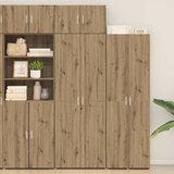 Ormarić za pohranu 3 pcs Umjetnički hrast | shoptok.hr
