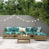  6-dijelni set vrtnih sofa od impregnirane borovine | Eponuda.com