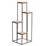  Stalak za cveće 110x40 cm crna/smeđa | Eponuda.com