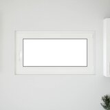  Prozor za podrum RISOR 110 x 50 cm PVC i staklo Bijela | shoptok.hr