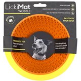 LickiMat Posoda za lizanje Wobble Orange - | Shoptok.si