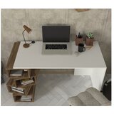 Hanah home radni sto Jenga - bela, orah | ePonuda.com