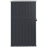  Vrtno spremište antracit 88 x 89 x 161 cm od pocinčanog čelika | shoptok.hr