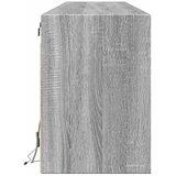  Zidni TV ormarić s LED svjetlima siva boja hrasta 180x31x45 cm | Eponuda.ba