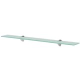 Maison Chic 2 kosi Stenske Police - Viseče police steklo 80x20 cm 8 mm, (21793372) Cene