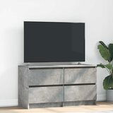 vidaXL TV omarica betonsko siva 100x35x54 cm inženirski les Cene