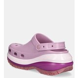 Crocs Natikače Classic Mega Crush Clog za žene, boja: ljubičasta, s platformom, 207988.5BX | shoptok.hr