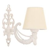Opviq zidna lampa gloria cream white