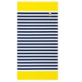 Dekordom Plažni peškir beach master - 97x175 - lines / yellow ( 045190 ) u