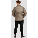 GymBeam men‘s puffer jacket vetiver/black