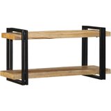  Zidna polica 90x33x45 cm Puno grubo drvo Mango | shoptok.hr
