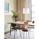 Hübsch Blagovaonski stol od punog hrasta u prirodnoj boji 100x200 cm Herringbone – | shoptok.hr