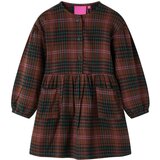 vidaXL Otroška majica z dolgimi rokavi konjak 116 | Shoptok.si