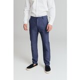 Legendww muške lanene pantalone u tamno plavoj boji 1616-8867-89 | ePonuda.com