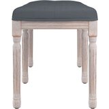  Klupa tamnosiva 110x40x49 cm baršunasta | shoptok.hr